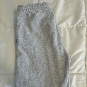 TNA Cozy Fleece Pants in Gray